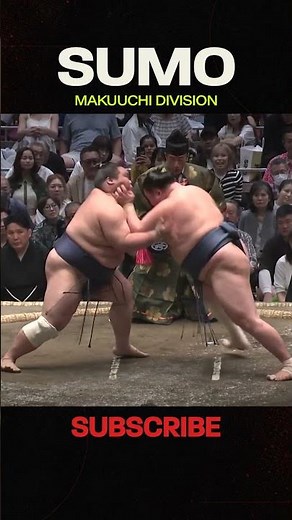 Excellent hand and footwork bring Fujiryoga the win! #sumotournament #japan #sports #highlights