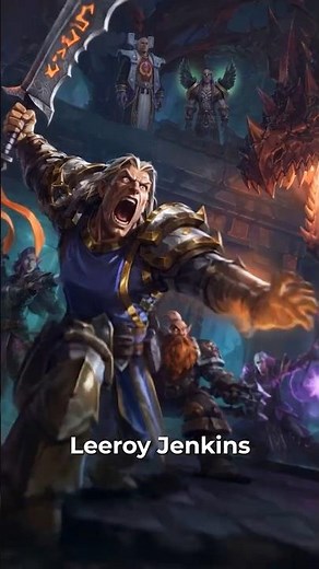 Leeroy Jenkins Was Fake: The Biggest Lie in Gaming History #wow #worldofwarcraft #leeroyjenkins