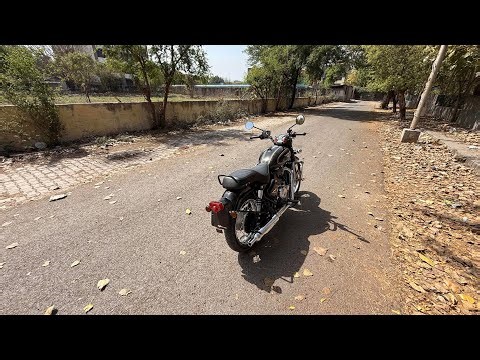 BATTALION BLACK BULLET 350 KE SAATH NEW RIDE 😍