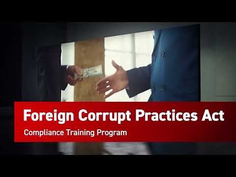 Foreign Corrupt Practices Act (FCPA) Compliance Training Preview