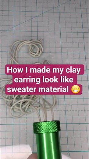 An easy Polymer Clay technique using an extruder