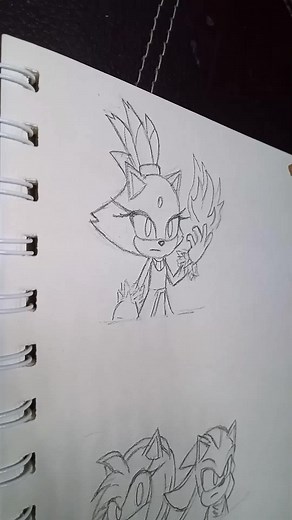 Blaze the Cat Fan Art: How to Draw Sonic Characters