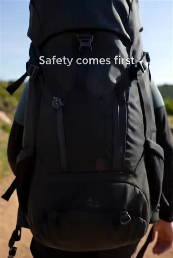 Safety comes first when you are consider your backpack colours. #queenswayshoppingcentre #backpackersgallery #hikingsafety #deuter hiking backpack #ospreypacks