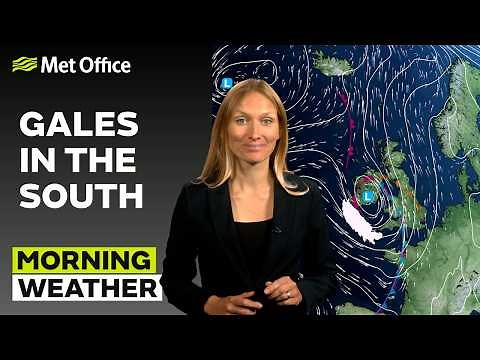 06/06/2026 - Windy day ahead - Morning Weather Forecast UK – Met Office Weather