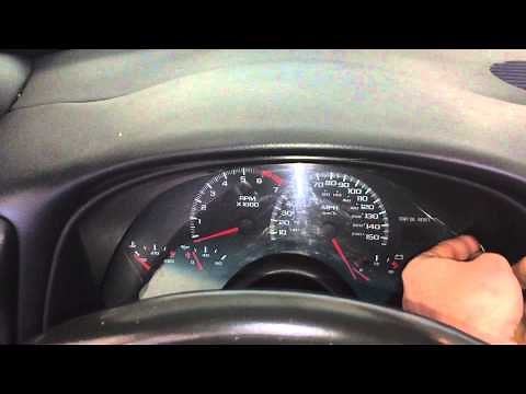 Camaro speedometer fix.
