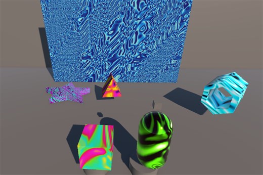 TieDye - Procedural Animated Gradient Flow Shader (URP) | VFX Shaders | Unity Asset Store