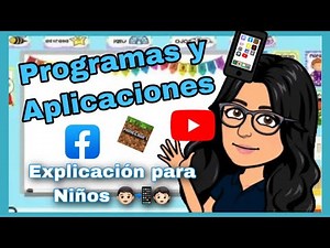 Programs and Apps 📲 👩🏻‍💻|| Explained for Kids 👦🏻🧒🏻