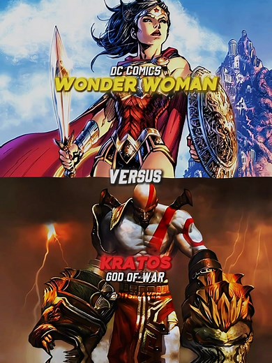 Wonder vs kratos #kratos #godofwar #wonderwoman #mulhermaravilha #dccomics #edit #foryou