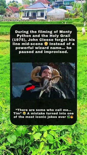 John Cleese Forgot His Line and Improvised in Monty Python 😅#MovieTrivia