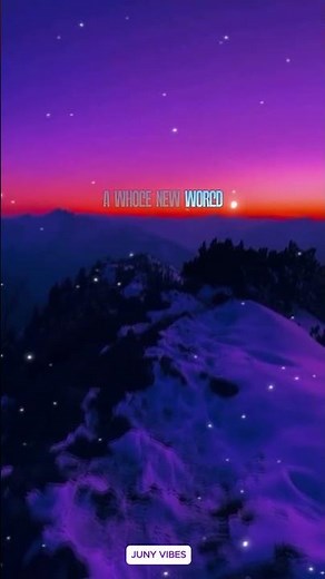 A Whole New World (lyrics)– ZAYN & Zhavia