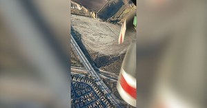 CAL FIRE SLO at scene of vegetation fire in Santa Maria riverbed