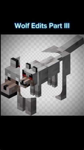 Minecraft, Wolf Edits Part III #wolfeditspartiii #minecraftshorts #minecraft