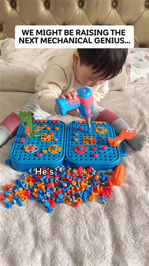 🔧 Unlock Your Child’s Inner Engineer! 🔧 Watch their confidence SOAR with the #1 Toy Drill that turns playtime into real-world skills! 💪 🚀 WHY KIDS (AND PARENTS) OBSESS: ✅ “Just like Dad’s tools!” – Realistic drill, 200 pieces & RAINBOW fasteners for serious building fun 🌈 ✅ Secret STEM boost – Problem-solving fine motor skills sneak into every screw & bolt 🧠 ✅ Travel-ready kit – Stores cleanly… so you’ll never step on a stray screw again! 🎒 👷♀️ Gift the JOY of “I DID IT!” – Perfect for b