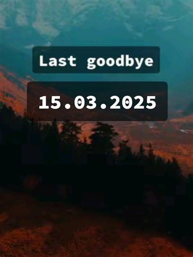 Letzte Reise #goodbye #lastgoodbye #sadnesss #memories #death #sea