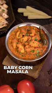 Baby Corn Masala Recipe | Side Dish for Chapathi & Rice | Baby Corn Masala Curry | Baby Corn Recipes #babycornmasala #reels #babycornrecipes #sidedishforchapathi #babycornmasalacurry #babycornmasalaforchapathi #homecookingshow To Make Baby Corn Masala Baby Corns - 400 Gms Oil - 1 Tbsp Ghee - 1 Tbsp Whole Spices ( Cumin Seeds, Cloves, Cinnamon, Cardamom ) Onion - 2 Nos Ginger Garlic Paste - 1 Tsp Green Chilli - 2 Nos Turmeric Powder - 1/2 Tsp Cumin Powder - 1 Tsp Coriander Powder - 1 Tsp Kashmiri