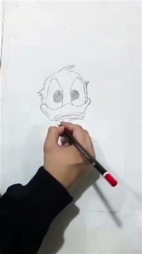 How to Draw Donald Duck 😍 | Easy Disney Drawing Tutorial #shorts #art