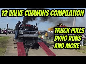 12 Valve CUMMINS Compilation - Straight Pipes, Dynos, Truck Pulls and More