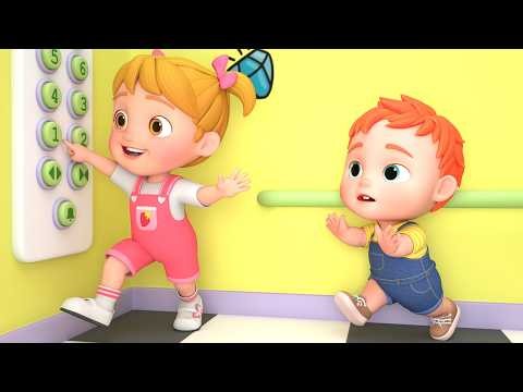 Elevator Safety Song for Kids | Don't Jump in Elevators | Nursery Rhymes & Kids Songs