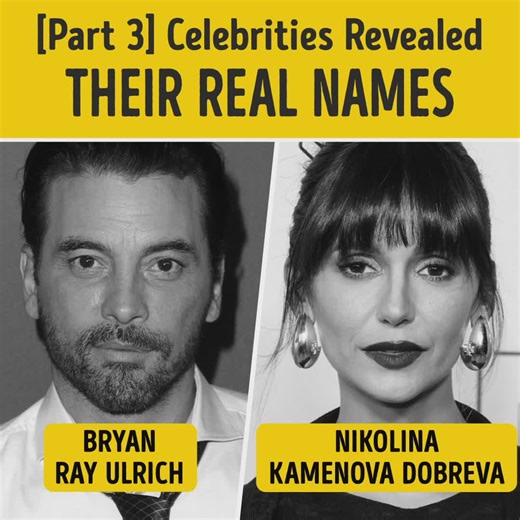 Behind every famous stage name is a story—one that’s often more surprising than the persona we see in the spotlight. This reel uncovers the real identities of some of the world’s most well-known stars, revealing the names they were born with—and the ones they chose to become. Watch the full reel here: https://facebook.com/brightside/videos/747019611017600/ | Bright Side