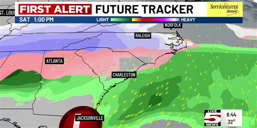 VIDEO: Winter weather threat looming for Charleston area this weekend