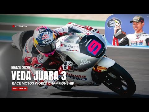 Veda Podium 3 Race Moto3 GP Brazil 2026