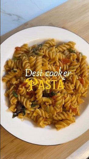 Desi Cooker Pasta | Indian Style Masala Pasta | Easy One Pot Recipe