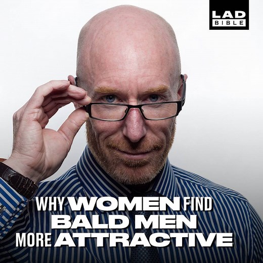 Great news baldies, Women find you more attractive than men with hair🙌😁 | LADbible