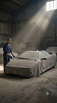 Abandoned Lamborghini Diablo SV Restored | Forgotten V12 Supercar Reborn #carrestoration #올드카복원