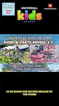Jurassic World Cretaceous & TrollFest Express + more REVEALED at Universal Kids Resort Opening 2026