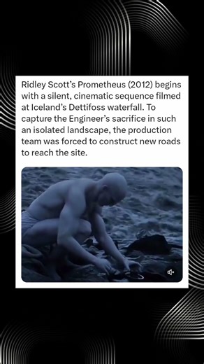 Prometheus Opening at Iceland’s Dettifoss Required Building Roads to Film Engineer Scene