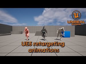 I made a tutorial on how to retarget animations with IK rigs and retarget assets in UE5.