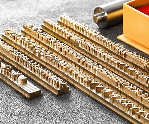 Interchangeable Brass Letter Full Set With Size and Font Options / Upper and Lower Cases, Symbols, Numbers - Etsy Australia