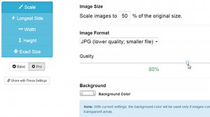 "Bulk Resize Photos" that can resize images and change image quality at once without free & installation