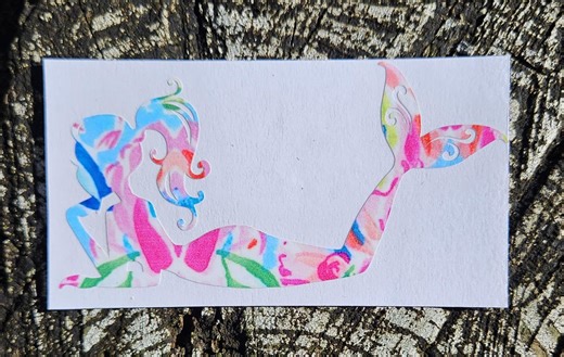 Resting Mermaid Vinyl Decal: Car, Laptop, Water Bottle - Etsy