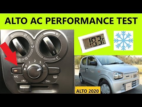 Suzuki Alto 2021 | AC Cooling | Alto AC performance Test