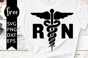 Registered nurse svg free, nurse svg, medical svg, instant download, silhouette cameo, shirt design, nurse rn svg, cutting files, dxf 0973