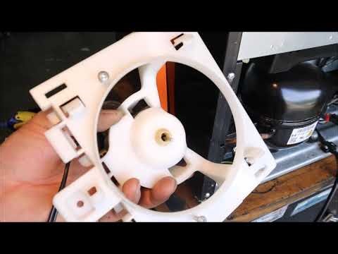 Fixing Magic Chef mini-fridge - bad condenser fan...