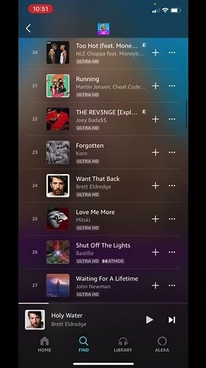 Amazon Music’s ‘Brand New Music’ playlist features “Want That Back”! Listen now.