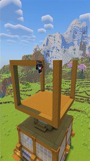 Cubic House Build ⛏️ Minecraft #minecraft #builds #minecrafttutorial