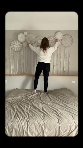 Tête de lit fait maison! 🤍🤎 #faitmain #diy #deco