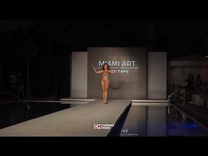 SLOMO 2023 MIAMI ART BODY TAPE RUNWAY SHOW #MIAMIARTBODYTAPE #miamiswimweek