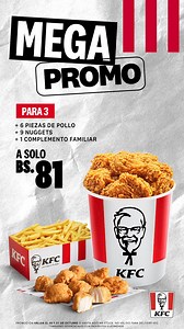 🔥 La Mega Promo del mes está en KFC. ¡Más sabor, más krunch, y a un precio increíble! ¡No te la pierdas! | KFC