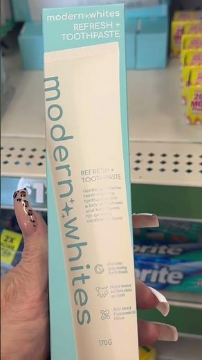 NEW MODERN WHITE TOOTH PASTE $1.25 #dollartree #toothpaste #teeth