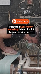 Aidan, who makes hurleys in his spare time in a small workshop in Kanturk, makes each batch while Hoggie stands watching. It means that tweaks can be made at every stage of the production process to ensure the bespoke handcrafted product is just what Hoggie needs. “The days of throwing a bag of hurleys on the ground and telling players to pick one are long gone,” he says. “Most players at this elite intercounty level, especially if they are passionate about the sport, know exactly what style of 