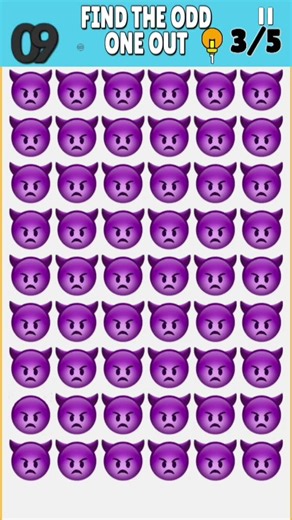 Find The Odd One Out Find Challenge Emoji Puzzles Quiz find | Season 16 Episode 3 | #shorts #viral