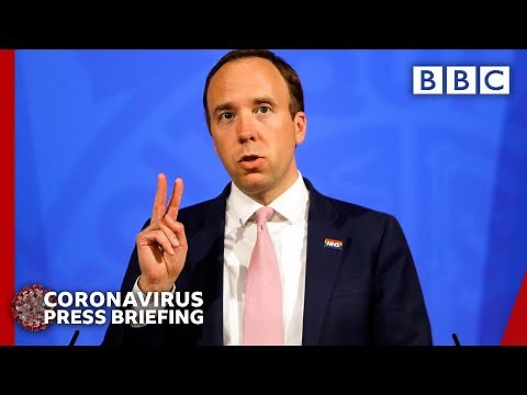 UK seeing 'very low levels' of Covid-19, Matt Hancock Downing Street briefing @BBC News live 🔴 BBC