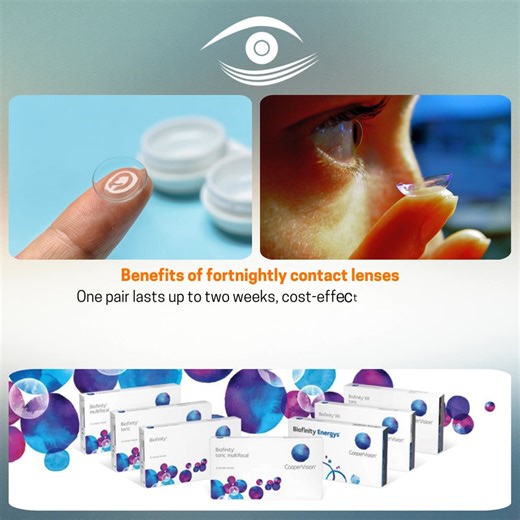 See clearly for two weeks straight 👁✨ Fortnightly contact lenses give you comfort, clarity, and great value, perfect for everyday wearers who want reliability without compromise. Easy care, breathable materials, and vision you can trust day after day. Discover the Biofinity range at Bridge Eye Care. #BridgeEyeCare #ContactLenses #FortnightlyContacts #Biofinity #EyeCareAustralia #OptometryLife #ClearVision #HealthyEyes t #MurrayBridgeBusiness #SeeTheDifference #ComfortableContacts | Bridge Eye C