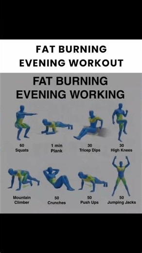 Burn Fat Before Bed! 7 Simple Exercises That Work#FatBurningWorkout#HomeWorkout#explorepage#fyp