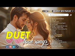 The Most Beautiful Duet Love Songs of All Time 💟 Male & Female Romantic Hits