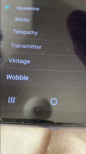 Samsung spaceline notification tone